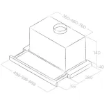 Вытяжка ELICA Elite 14 Lux WH/A/50