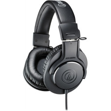 Наушники Audio-Technica ATH-M20x (проводные мониторные оголовье закрытые, 3м, 3.5 мм) [ATH-M20X]