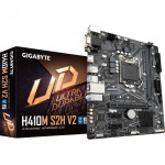 Материнская плата Gigabyte H410M S2H V2 (LGA1200, Intel H410, 2xDDR4 DIMM, microATX, RAID SATA: 0,1,15,5)