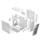 Корпус Fractal Design Torrent RGB White TG Clear Tint (Midi-Tower)