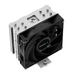 Кулер для процессора DeepCool AG400 (Socket: 1150, 1151, 1151-v2, 1155, 1156, 1200, 1700, AM4, алюминий+медь, 31,6дБ, 4-pin PWM)