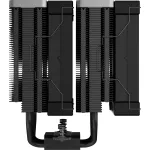 Кулер для процессора DeepCool AK620 ZERO DARK (Socket: 1150, 1151, 1151-v2, 1155, 1156, 1200, 1700, 2011, 2011-3, 2066, AM4, алюминий+медь, 28дБ, 4-pin PWM)