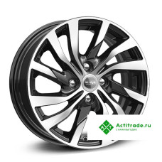 КиК ZV XRAY КС882 R15/6J PCD 4x100 ET 37 ЦО 60,1 черный с полированной лицевой поверхностью