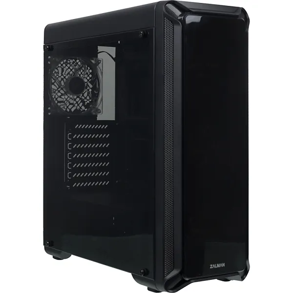 Корпус Zalman i3 Edge Black (Midi-Tower, 2xUSB3.0, 4x120мм)