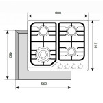 Варочная поверхность Lex GVS 640 IX