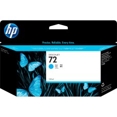 Чернильный картридж HP 72 (голубой; 130стр; 130мл; DJ T1100, T610)