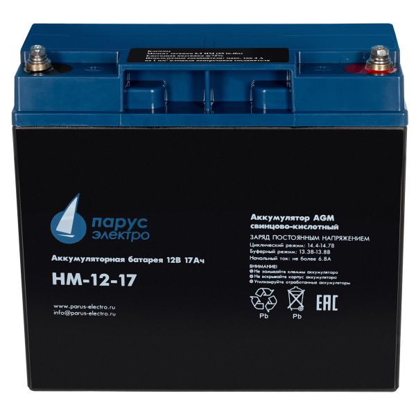 Батарея Парус электро HM-12-17 (12В, 17Ач)