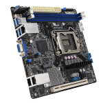 Материнская плата ASUS P12R-I (LGA1200, Intel C252, 2xDDR4 DIMM, Mini-ITX, RAID SATA: 0,1,10,5)