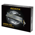 Жесткий диск SSD 2Тб ADATA Legend 850 (M.2, 5000/4500 Мб/с, 550000 IOPS, PCIE 4.0 X4)