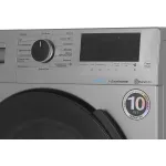 Стиральная машина Beko WSPE6H616S(фронтальная средняя, класс стирки/отжима/э.потребления: A/B/A , макс: 6,5кг, 1200 об/мин, инвертер, 60x84x44см, серебристый)