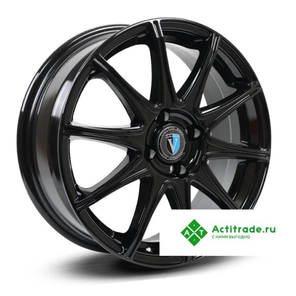 Venti 1516 R15/6J PCD 4x100 ET 46 ЦО 54,1 черный глянцевый
