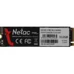 Жесткий диск SSD 512Гб Netac N930E Pro (2280, 2080/1700 Мб/с, 200000 IOPS, PCI-E, для ноутбука и настольного компьютера)
