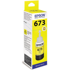 Картридж Epson C13T673498 (желтый; 70стр; L800, L801, L810, L850) [C13T673498]