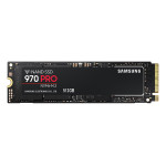 Жесткий диск SSD 512Гб Samsung 970 Pro (M.2, 3500/2300 Мб/с, 500000 IOPS, PCI-E, 512Мб, для ноутбука и настольного компьютера)