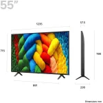 LED-телевизор LG 55NANO80A6B (55