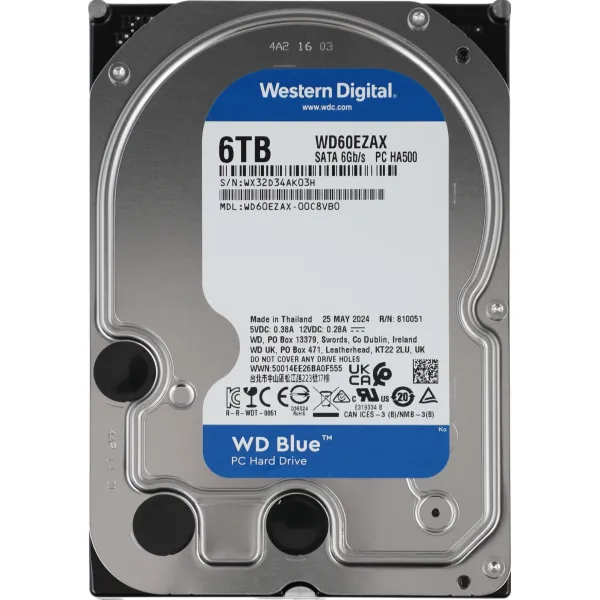 Жесткий диск HDD Western Digital Blue (3.5