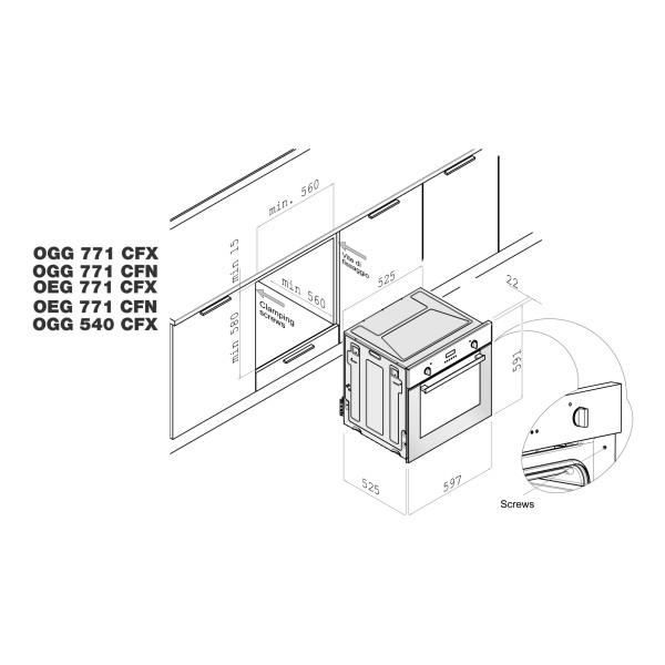 Духовой шкаф Korting OGG 771 CFN