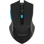 Мышь DEFENDER Accura MM-275 Black-Blue USB (радиоканал, 1600dpi)