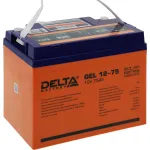Батарея Delta GEL 12-75 (12В, 75Ач)