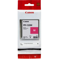 Чернильный картридж Canon PFI-120M (пурпурный; 130стр; 130мл; imagePROGRAF TM-200, 205)
