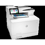 МФУ HP Color LaserJet Enterprise MFP M480f (лазерная, цветная, A4, 2048Мб, 27стр/м, 600x600dpi, авт.дуплекс, 4'800стр в мес, RJ-45, USB)