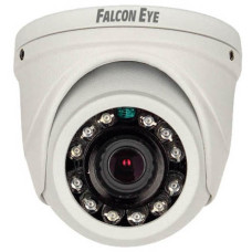 Камера видеонаблюдения Falcon Eye FE-MHD-D2-10 (аналоговая, купольная, уличная, 2Мп, 2.8-2.8мм, 1920x1080, 25кадр/с) [FE-MHD-D2-10]