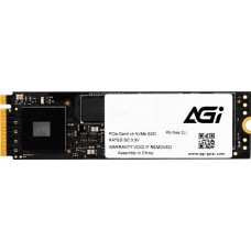 Жесткий диск SSD 1Тб AGI AI838 (2280, 7464/5515 Мб/с, 580000 IOPS, PCI Express) [AGI1T0G44AI838]