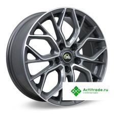 Cross Street CR-19 R17/7J PCD 5x108 ET 40 ЦО 54,1 антрацитовый с полированной лицевой поверхностью