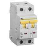 Авт. выкл. IEK 2P 6A х-ка C 6kA