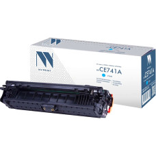 Тонер-картридж NV Print HP CE741A (голубой; LaserJet Color CP5220, CP5225, CP5225dn, CP5225n)