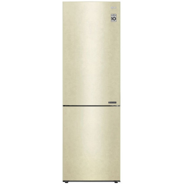 Холодильник LG GA-B509CECL (No Frost, A+, 2-камерный, объем 419:292/127л, инверторный компрессор, бежевый)