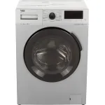 Стиральная машина Beko WSPE7H616S(фронтальная средняя, класс стирки/отжима/э.потребления: A/B/A , макс: 7,5кг, 1200 об/мин, инвертер, 59.6x84x45см, серебристый)