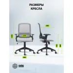 Кресло Cactus CS-MC313-BKGY