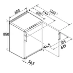 Морозильная камера Liebherr FNsddi 1624 (объем :86л)