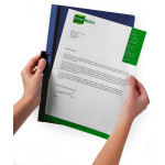 Папка с клипом Durable Duraclip 220902 (верхний лист прозрачный, A4, вместимость 1-60 листов, белый)