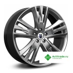 КиК Атлас R20/8.5J PCD 5x114,3 ET 38 ЦО 60,1 темно - серый глянцевый