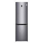 Холодильник LG GA-B419SL (No Frost, A+, 2-камерный, объем 354:230/124л, инверторный компрессор, графит)