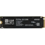 Жесткий диск SSD 4Тб Crucial P3 Plus (2280, 4800/4100 Мб/с, PCI Express)
