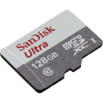 Карта памяти microSDXC 128Гб SanDisk (Class 10, 100Мб/с, UHS-I, без адаптера)