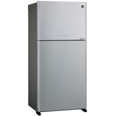 Холодильник Sharp SJ-XG60PMSL (No Frost, A++, 2-камерный, инверторный компрессор, 86,5x187x74см, серебристый) [SJXG60PMSL]