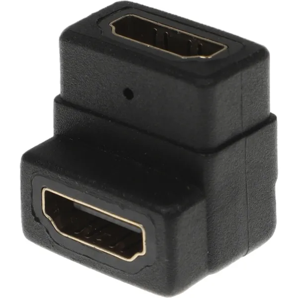 Адаптер аудио-видео Ningbo (прямой HDMI (f), Г-образный HDMI (f), 24м)