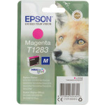 Чернильный картридж Epson C13T12834012 (пурпурный; 160стр; S22, SX125)