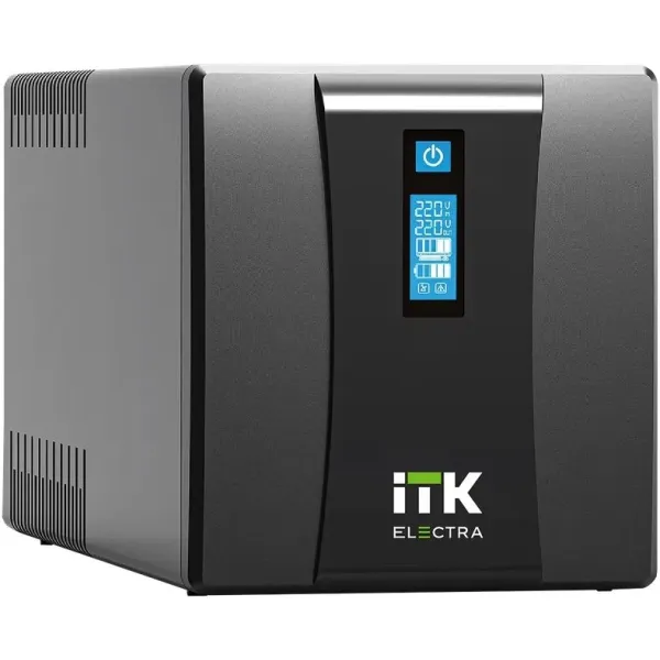 ИБП IEK EET-1200VA-1-002 (интерактивный, 1200ВА, 720Вт, 8xIEC 320 C13 (компьютерный))