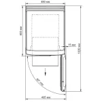 Холодильник Бирюса Б-M422 (A+, 2-камерный, объем 150:115/35л, серебристый металлик)