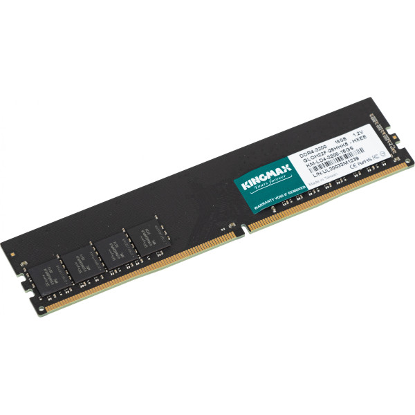 Память DIMM DDR4 16Гб 3200МГц Kingmax (25600Мб/с, CL22, 288-pin)