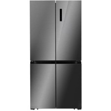Холодильник Lex LCD450SSGID (No Frost, A+, 2-камерный, Side by Side, объем 417:288/129л, инверторный компрессор, 83.6x183x63.6см, серый)