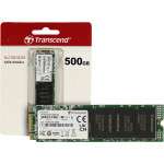 Жесткий диск SSD 500Гб Transcend (2280, 530/480 Мб/с, 75000 IOPS, SATA 3Гбит/с)