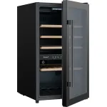 Винный шкаф Weissgauff WWC-49 DB DualZone (G, 1-камерный, черный)