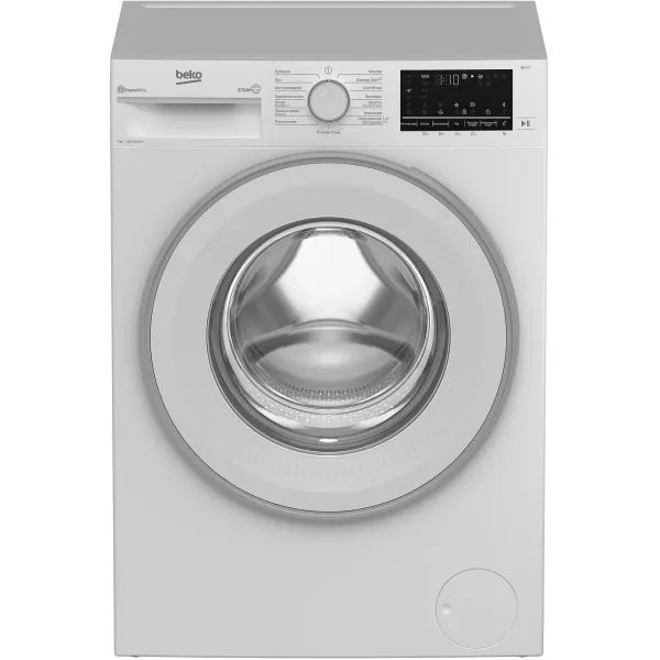 Стиральная машина Beko B3WFR572WW(фронтальная полноразмерная, класс стирки/отжима/э.потребления: A , макс: 7кг, белый)