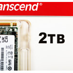 Жесткий диск SSD 2Тб Transcend (2280, 3200/1900 Мб/с, 250000 IOPS, PCIe 3.0 x4)